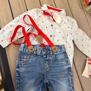 Boys valentines outfit